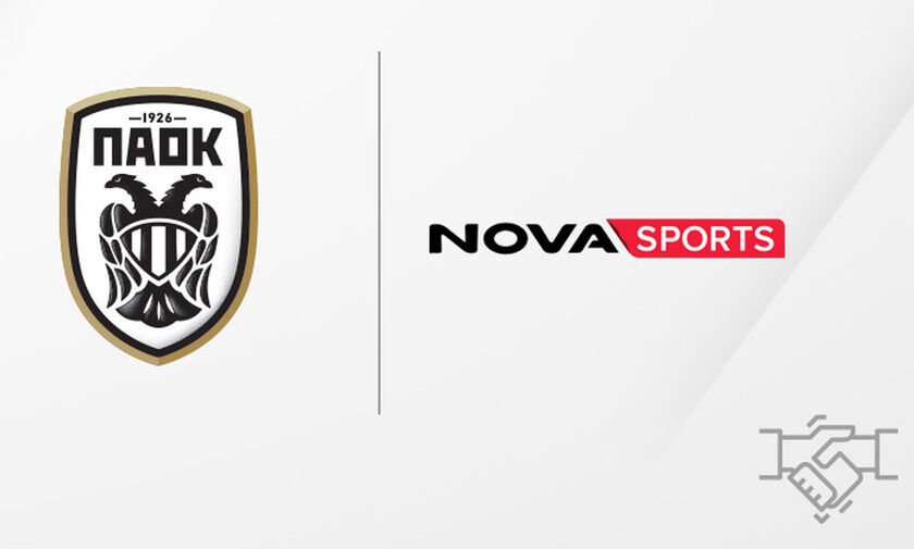 O ΠΑΟΚ στο Novasports για τις επόμενες δύο σεζόν