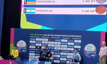 Παγκόσμιο Πρωτάθλημα Παρά Κολύμβησης: Χρυσό ο Τσαπατάκης, τέταρτος ο Κωστάκης 