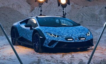 Με άρωμα θάλασσας η Lamborghini Huracan Sterrato Opera Unica (vid, pics)