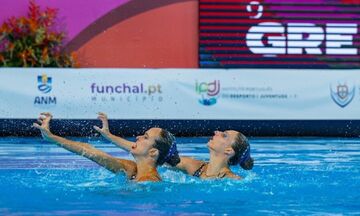 Καλλιτεχνική κολύμβηση: Στην 7η θέση οι χρυσές πρωταθλήτριες