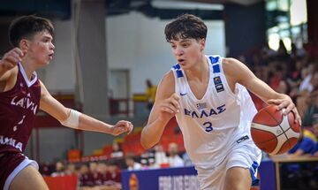 Ελλάδα - Λετονία 77-71: 2/2 οι Παίδες στο EuroBasket U16!