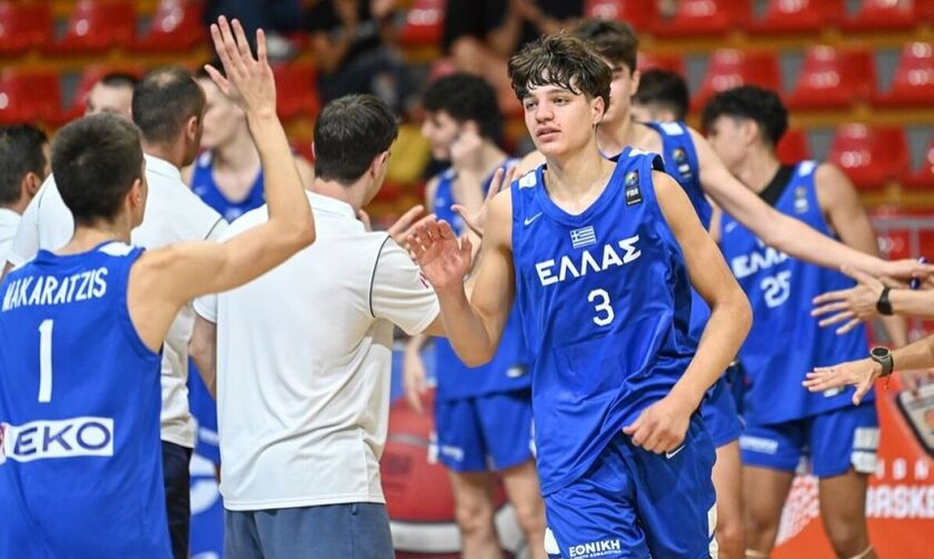 LIVE Streaming - EuroBasket U16: Ελλάδα - Σερβία