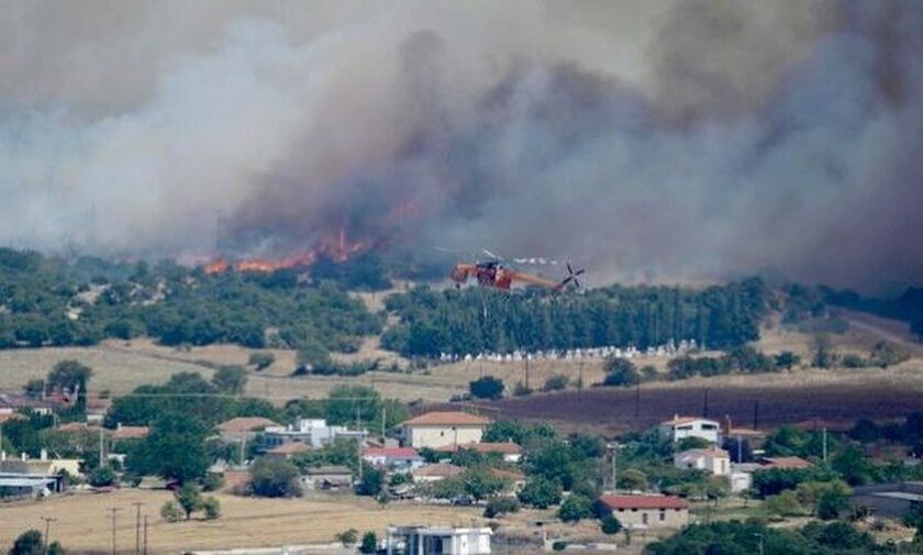 Φωτιά στην Αλεξανδρούπολη: Ισχυροί άνεμοι και αναζωπυρώσεις - Περαιτέρω ενίσχυση των δυνάμεων