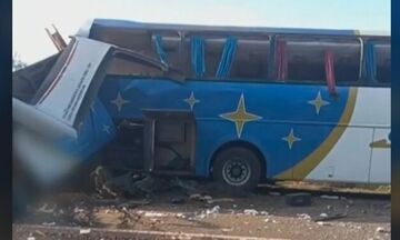 Επτά οπαδοί της Κορίνθιανς σκοτώθηκαν σε δυστύχημα με λεωφορείο - Δεκάδες οι τραυματίες