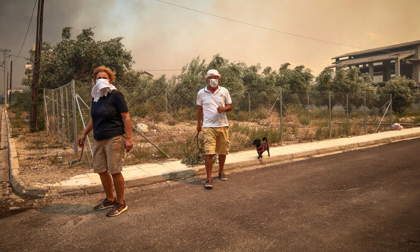 Φωτιά στη Φυλή: Ποιοι δρόμοι είναι κλειστοί 