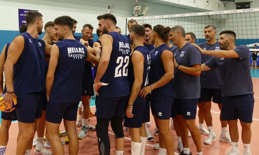 Ευρωπαϊκό Πρωτάθλημα Ανδρών: Ξεκίνησε προπονήσεις η Ελλάδα στο Ισραήλ 