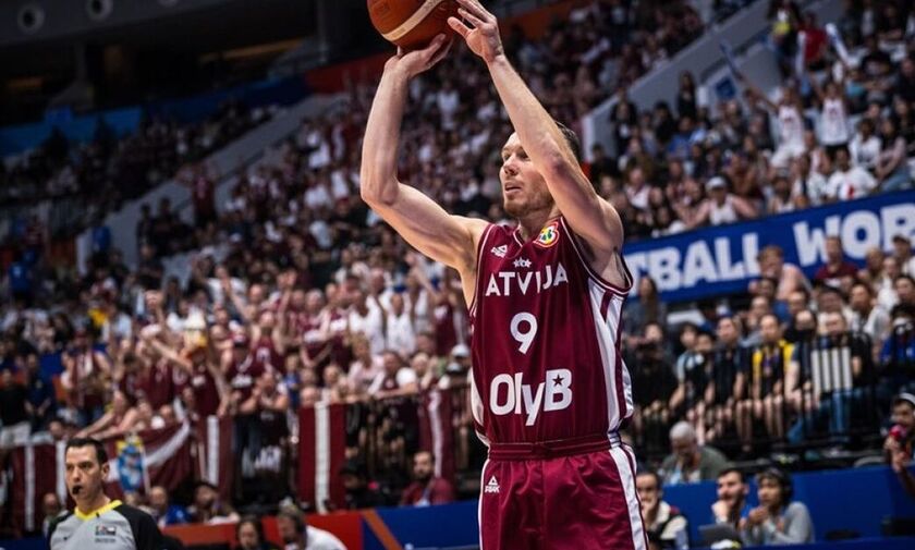 Λετονία - Mundobasket 2023: Απώλεια με Μπέρτανς - Εκτός για το υπόλοιπο τουρνουά