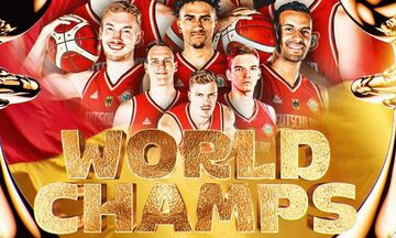 Mundobasket 2023: Η απονομή του τροπαίου στην παγκόσμια πρωταθλήτρια Γερμανία (vid) 