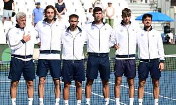 Davis Cup: Ώρα διπλού για τα αδέρφια Τσιτσιπά 