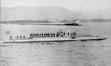 «Δελφίν», το πρώτο μάχιμο υποβρύχιο του ελληνικού στόλου