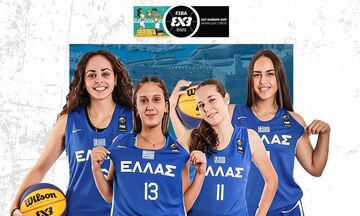 U17 Europe Cup 3x3: Μία νίκη και μία ήττα για τα κορίτσια