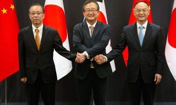Σπάνια διπλωματική διαβούλευση Νότιας Κορέας - Κίνας - Ιαπωνίας