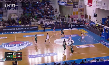 ΠΑΟΚ - Παναθηναϊκός: Η τρίποντη buzzer beater... βόμβα του Κάιλ Γκάι (vid)