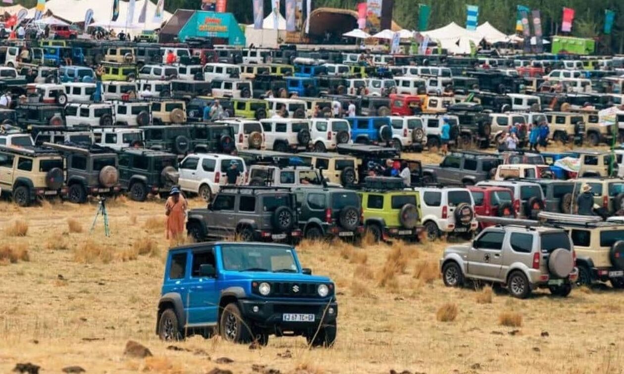 Μοναδικό «πεφωτισμένο» ρεκόρ από 796 Suzuki Jimny