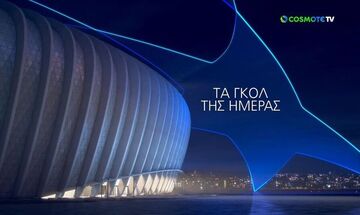 Champions League: Όλα τα γκολ της βραδιάς (4/10)