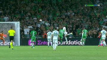 Μακάμπι Χάιφα - ΠΑΟ: Άγγιξε το γκολ ο Ιωαννίδης, στο δοκάρι η κεφαλιά του