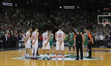 EuroLeague: «Ενός λεπτού σιγή για τα θύματα στο Ισραήλ»