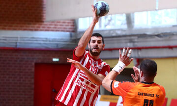 Ολυμπιακός - Ζαφειράκης Νάουσας 34-19: «3 στα 3» στη Handball Premier, πριν την ευρωπαϊκή πρεμιέρα
