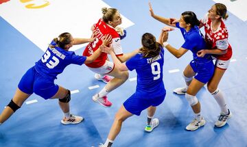 Κροατία - Ελλάδα 32-22: Ήττα για την Εθνική Γυναικών στην πρεμιέρα 
