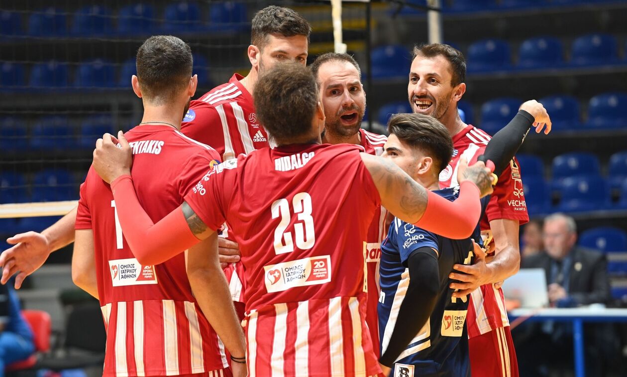 Τσάμπιονς Λιγκ βόλεϊ: Ολυμπιακός - Ράντικ 3-1: Πρόκριση στον επόμενο γύρο