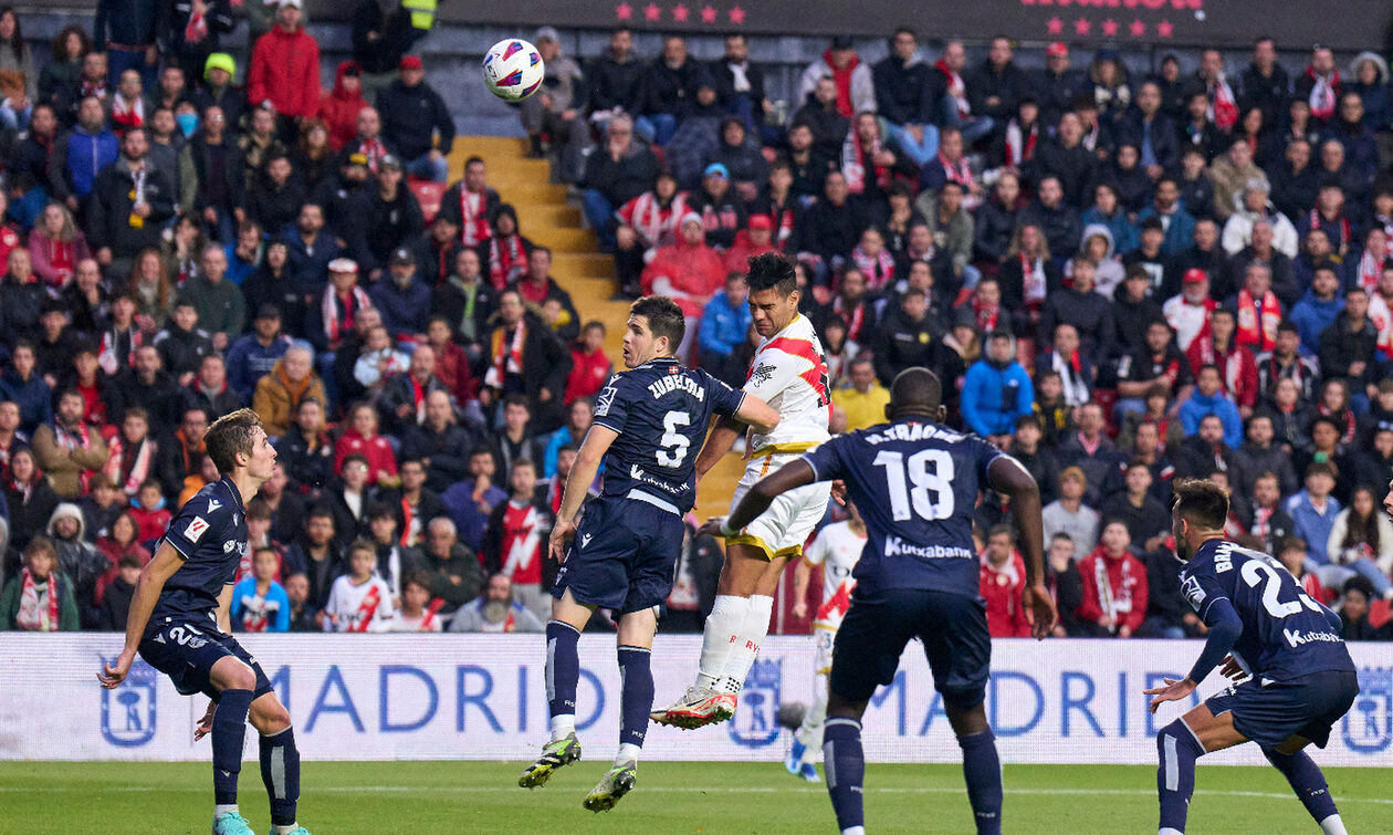 Ράγιο Βαγιεκάνο - Ρεάλ Σοσιεδάδ 2-2: Έσπασαν καρδιές