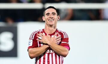 ΟΦΗ-Ολυμπιακός: Το γκολ του Ποντένσε για το 0-1