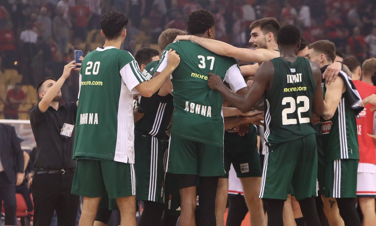 Ολυμπιακός - Παναθηναϊκός 54-66: «Πράσινο» και στατιστικά το ντέρμπι με αμυντικά ρεκόρ