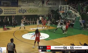 Παναθηναϊκός - Ολυμπιακός 56-55 | HIGHLIGHTS