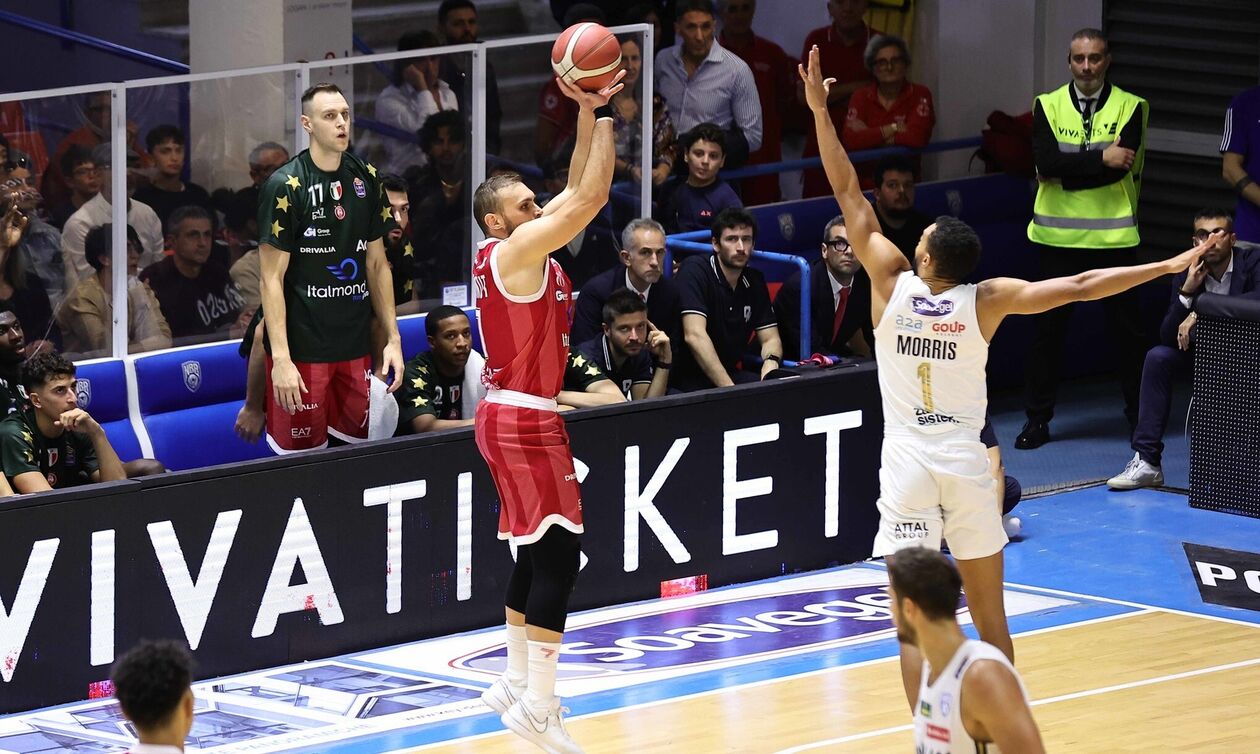 Μπρίντιζι - Αρμάνι 57-87: Επιτέλους νίκη οι Μιλανέζοι