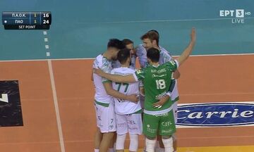 ΠΑΟΚ - Παναθηναϊκός: 1-2 δίχως να «ιδρώσει» το τριφύλλι