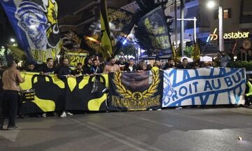 ΑΕΚ - Μαρσέιγ: Κοινή πορεία στη Ν. Φιλαδέλφεια από τους φίλους των δύο ομάδων