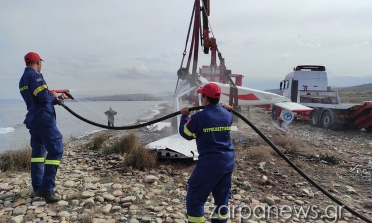 Τραγωδία στην Κρήτη: Ανελκύσθηκε το ανεμόπτερο - Οι λεπτομέρειες της μοιραίας πτήσης