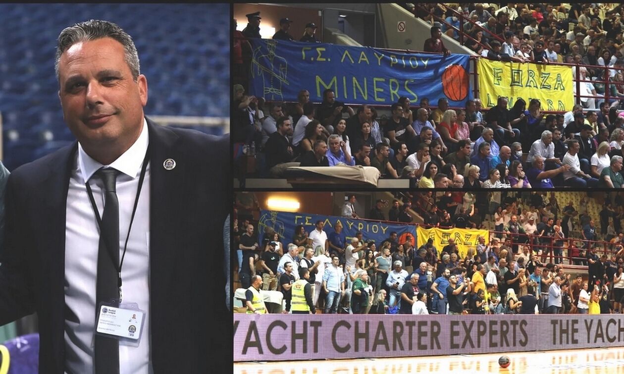 Βώδινας: «Ο κόσμος του Λαυρίου έχει προσφέρει τη στήριξη - Να γεμίσουμε το γήπεδο με Μαρούσι»