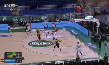 Παναθηναϊκός - ΑΕΚ: Σκόραρε στη Basket League ο Ναν (vid)