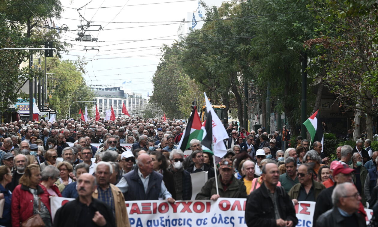 Αθήνα: Συγκέντρωση διαμαρτυρίας των συνταξιούχων - Ποια τα αιτήματά τους