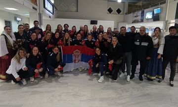 Women's Nations League: Υποδοχή και στην Εθνική Σερβίας (pics)