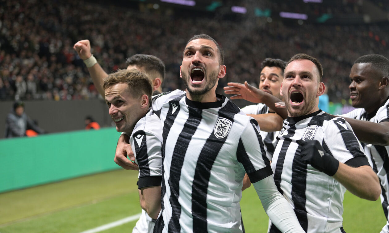 Άιντραχτ Φρανκφούρτης - ΠΑΟΚ 1-2: Απευθείας στους «16» του Conference League!