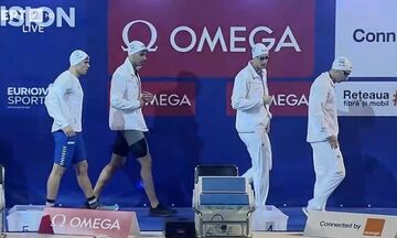 Ευρωπαϊκό Πρωτάθλημα Κολύμβησης: Χάλκινο μετάλλιο η Ελλάδα στα 4Χ50μ. ελεύθερο