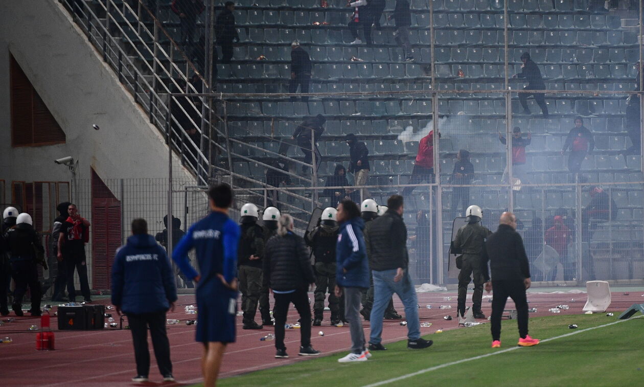 Αναβλήθηκε η εκδίκαση της υπόθεσης του Ολυμπιακού για τα γεγονότα στο Πανθεσσαλικό