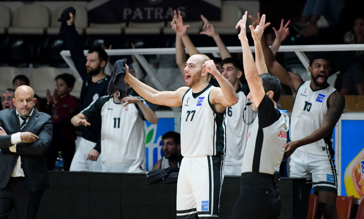 Απόλλων Πάτρας - Λαύριο 71-60: Νίκη στο ντεμπούτο του Χριστόπουλου στον πάγκο (highlights)