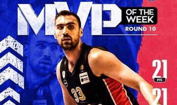 Basket League: Ο Μιλουτίνοφ MVP της 10ης αγωνιστικής