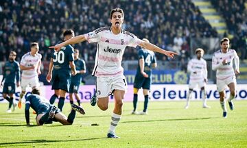 Serie A: «Δια πυρός και σιδήρου» πέρασε η Γιουβέντους από την έδρα της Φροζινόνε (2-1)