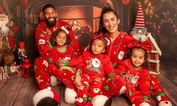Ροντινέι: Η οικογενειακή φωτογραφία και οι ευχές για τα Χριστούγεννα