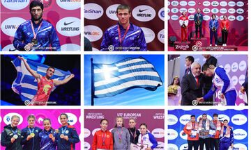 Ενενήντα επτά μετάλλια κατέκτησαν το 2023 οι Έλληνες παλαιστές!