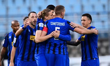 Λαμία – Ολυμπιακός 1-0: Μετά από δύο μήνες ξανακέρδισε στο πρωτάθλημα η ομάδα της Φθιώτιδας! 