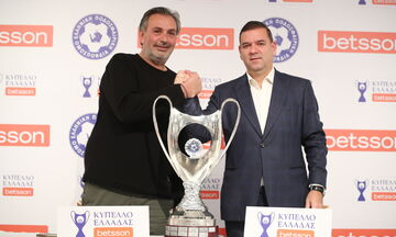 Κύπελλο Ελλάδας: Η Betsson Μεγάλος Χορηγός για τα επόμενα τρία χρόνια
