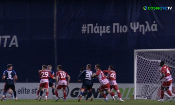 Κηφισιά - Ολυμπιακός: 2-2 από την άσπρη βούλα ο Οζέγκοβιτς