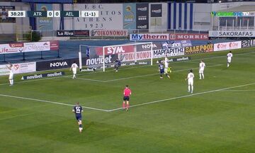 Ατρόμητος - ΑΕΛ: Τριμμάτης και Ανγκιέλσκι σκοράρουν (2-0) και ανοίγουν το δρόμο προς την πρόκριση