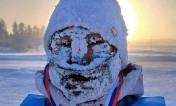 Σιβηρία: Μαραθωνοδρόμος τερμάτισε «κατεψυγμένος» σε θερμοκρασία -54,9 C