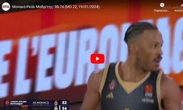 Μονακό-Ρεάλ Μαδρίτης 98-74: Highlights 